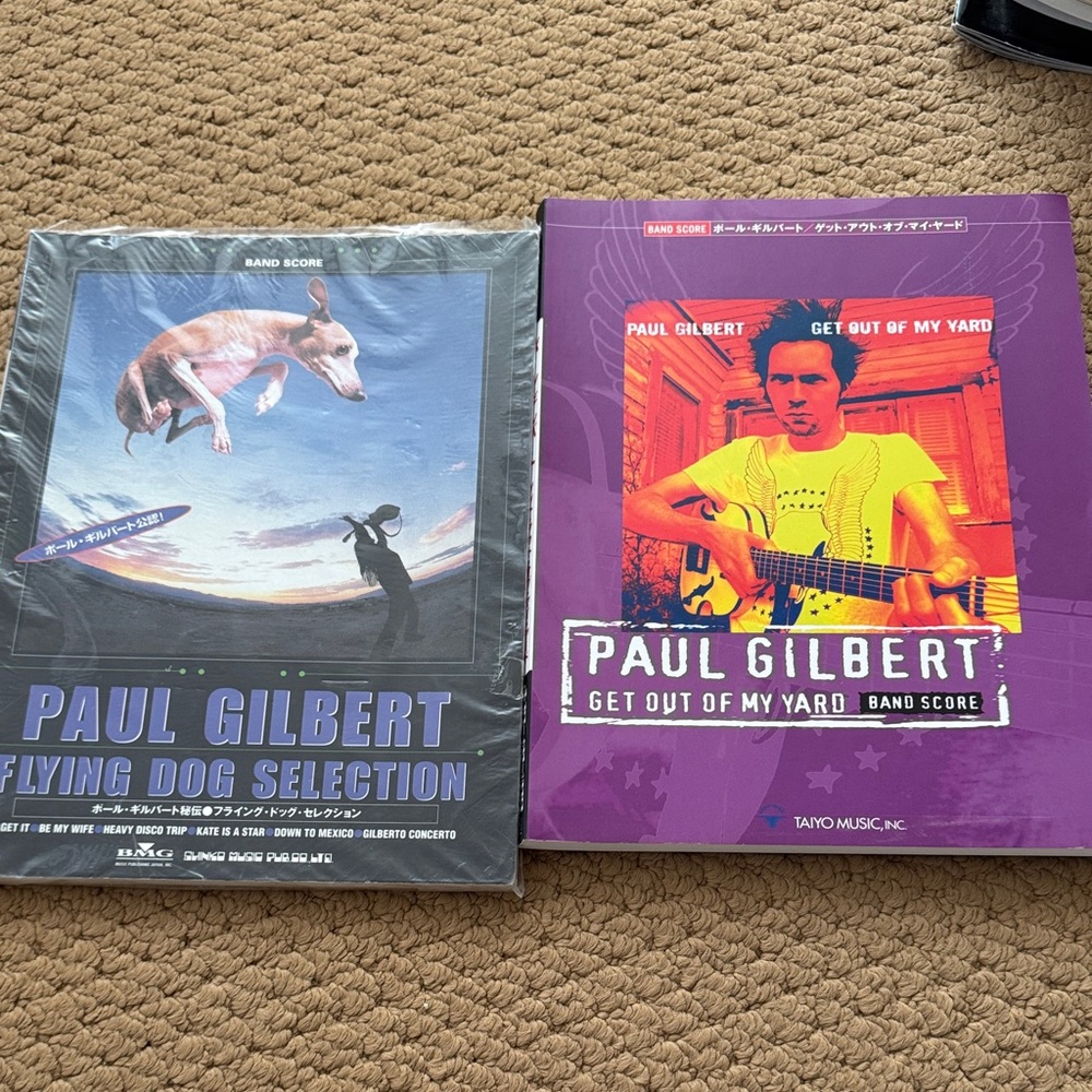 Band Score Set - PAUL GILBERT JAPAN